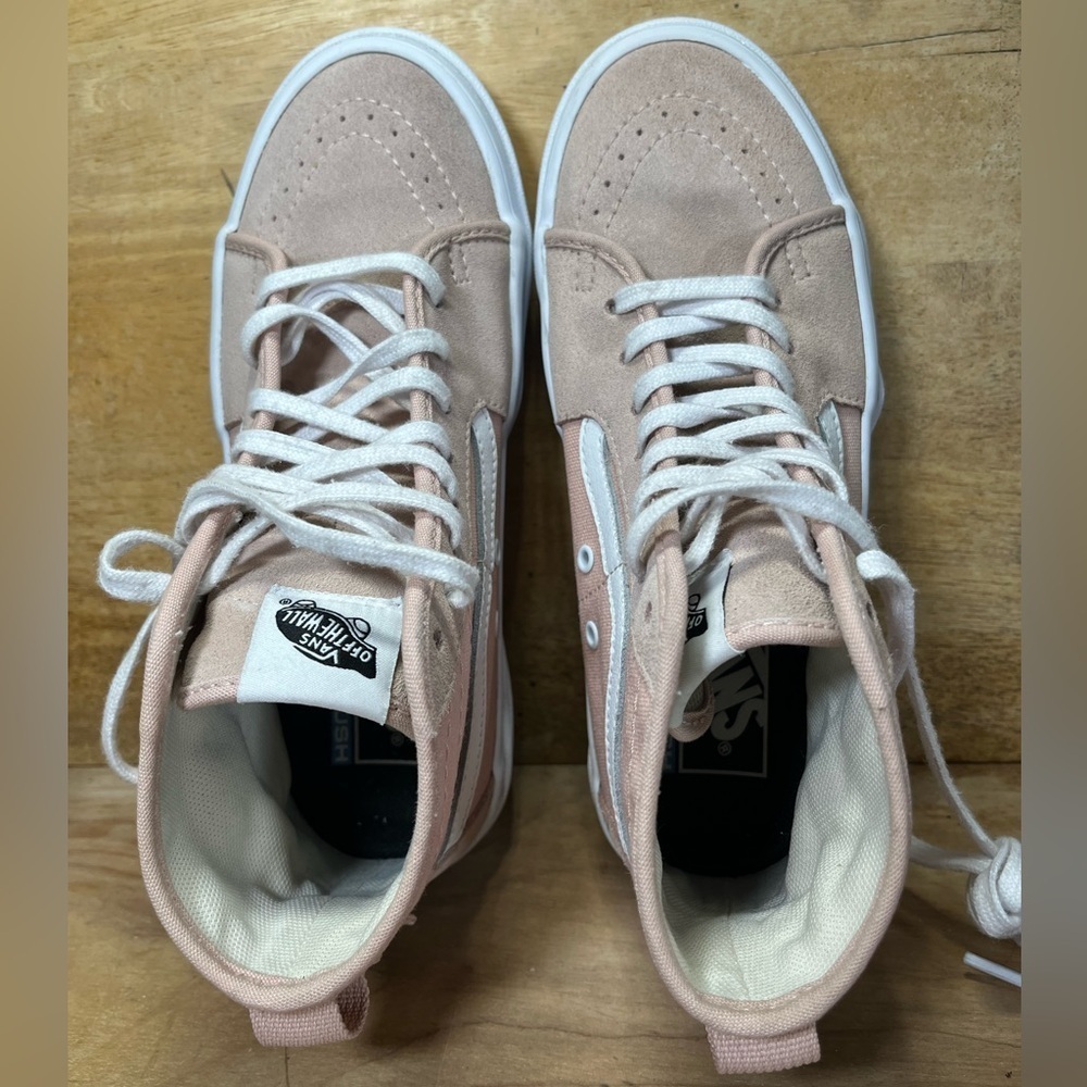 Vans Sentry SK8-HI Waffle Cup SUEDE Womens Size 6.5 Shoes Sneakers Rose Pink - Picture 7 of 10